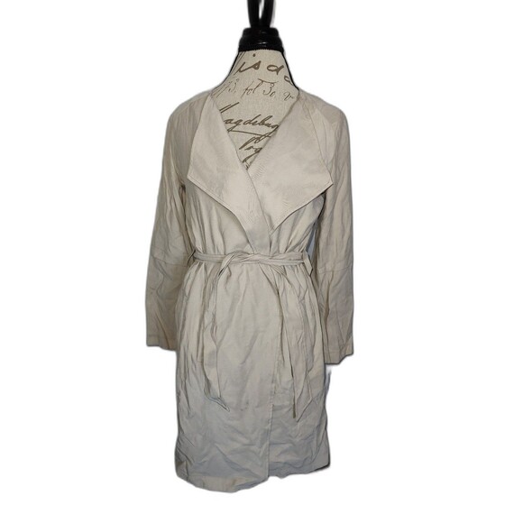 Women's Ophelia Roe Tie Front Jacket Beige Small - Picture 1 of 7